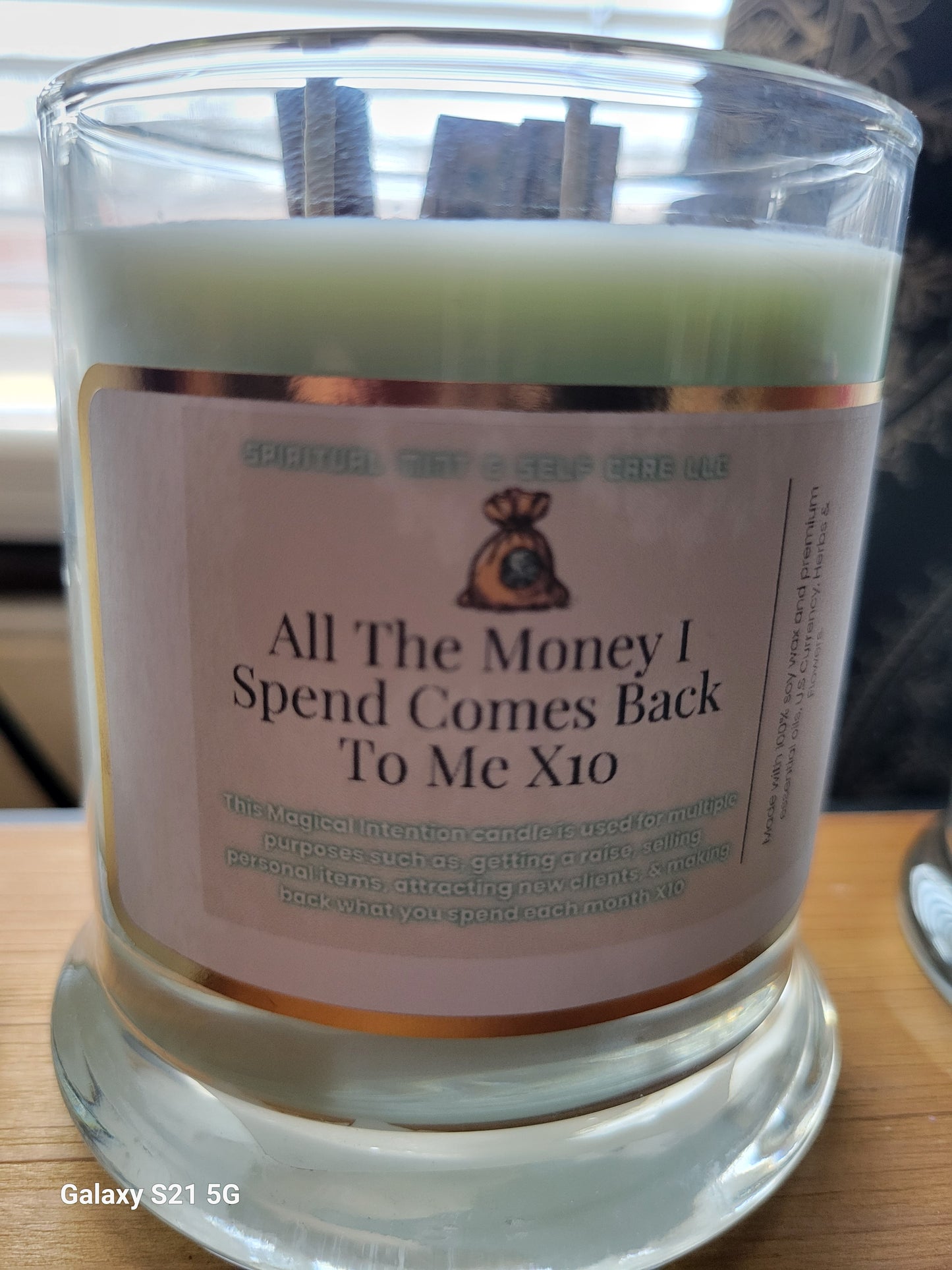 X10 Money Magnet Candle